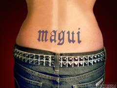 magui ch&eacute;rie je t'aime fort